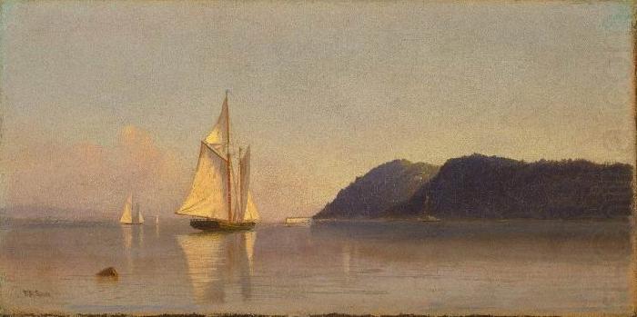 Boats on the Hudson, unknow artist